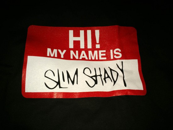 Eminem MY NAME IS… 2.0 T-Shirt Shady Cyber Monday Sale 2015