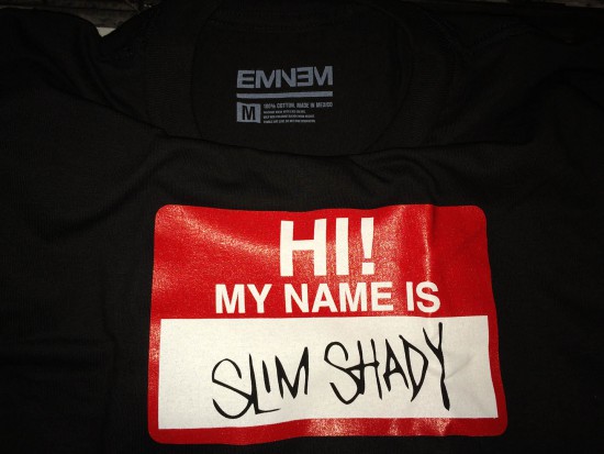 Eminem MY NAME IS… 2.0 T-Shirt Shady Cyber Monday Sale 2015
