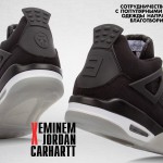 Кроссовки Eminem x Carhartt x Air Jordan IV стали самыми редкими и дорогими из тех, которые выпустили в прошлом году. Их можно было получить только выиграв аукцион или лично от Эминема в подарок на Новый год