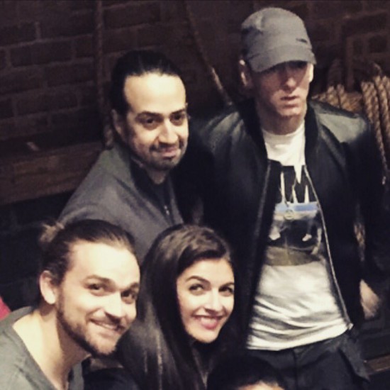 2016.01.29 - Eminem and Neil Haskell Hamilton