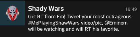 2016.02.20 - Eminem Shady Wars Contest