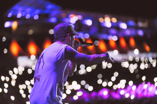 Eminem Lollapalooza 2016 Brazil Jeremy Deputat 1