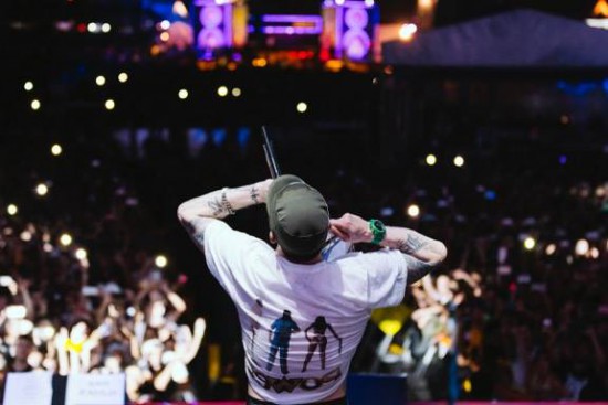 Eminem Lollapalooza 2016 Brazil Jeremy Deputat 1