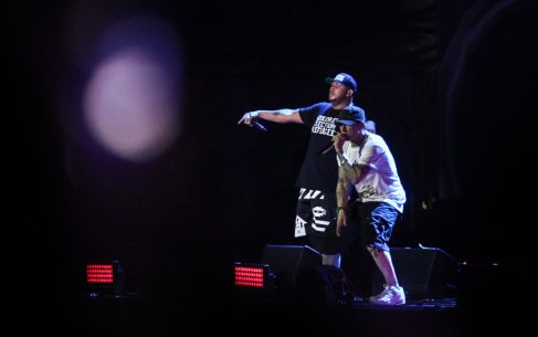 Фотографии в высоком качестве с выступления Эминема на фестивале Lollapalooza 2016 в Бразилии
