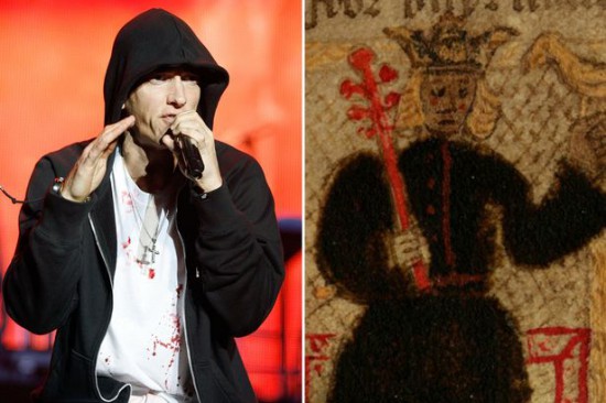 Eminem - предок Уэльского короля Родри Великого