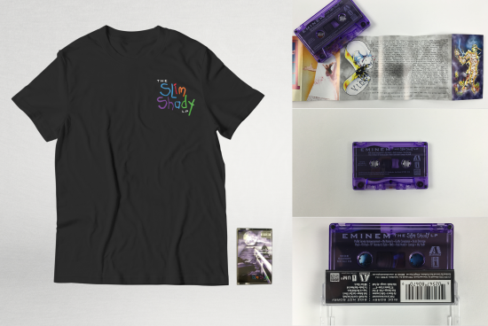 Eminem The Slim Shady LP Cassette + T-Shirt - Pre-Order