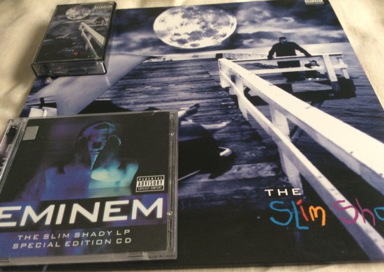 The Slim Shady LP Cassette, Vinyl and CD