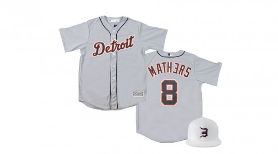 Eminem Tigers Replica Road Jersey + Opening Day Cap - Pre-Order