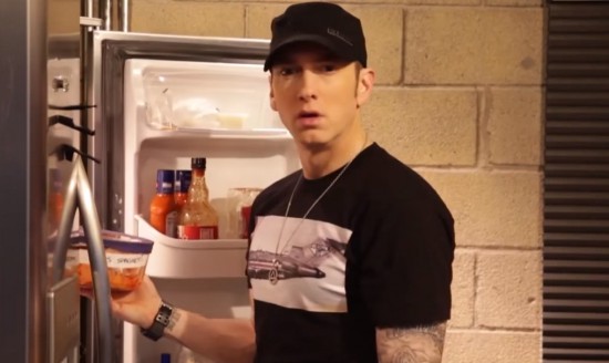 Eminem Mom's Spaghetti Tee Black 