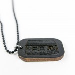 Eminem Good Wood Dog Tag — Black Dog Tag