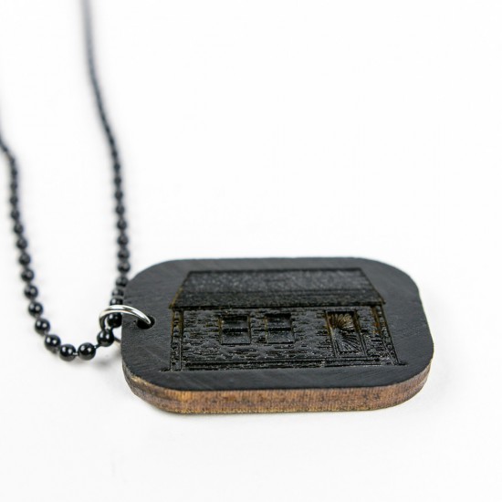 Eminem Good Wood Dog Tag - Black Dog Tag