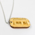 Eminem Good Wood Dog Tag