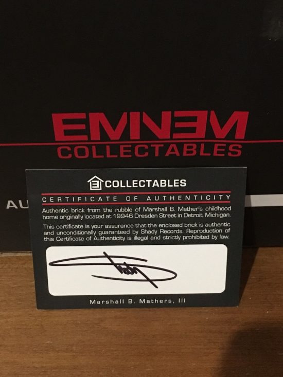 Eminem Authentic Brick x MMLP Cassette