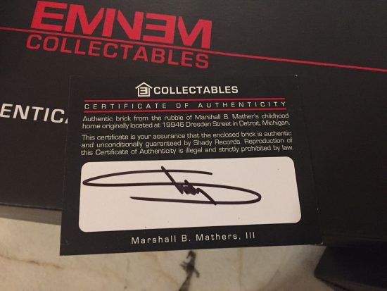 Eminem Authentic Brick x MMLP Cassette