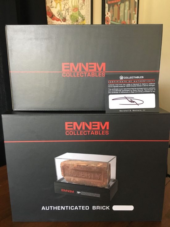 Eminem Authentic Brick x MMLP Cassette