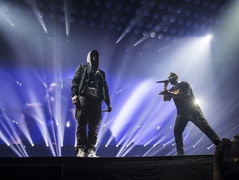 Eminem and Drake @ Detroit 16.08.2016