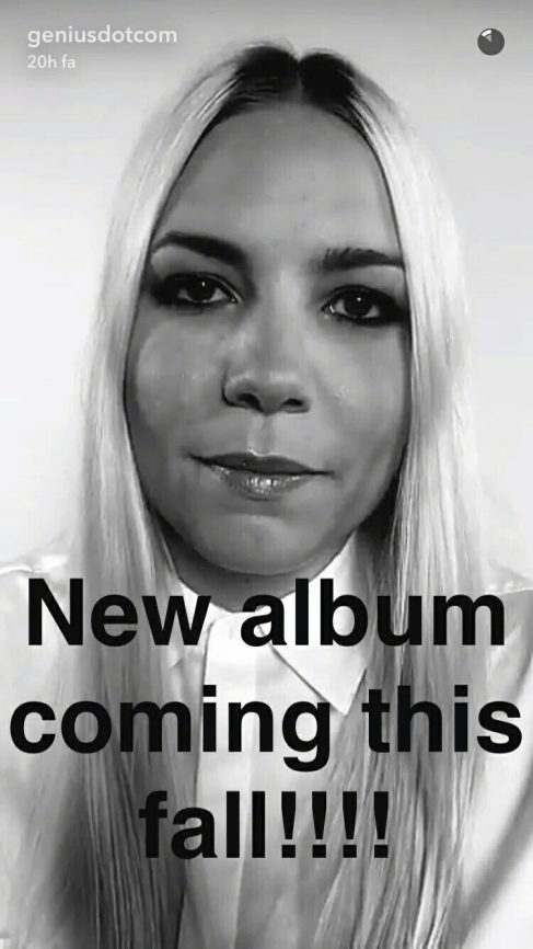 Skylar Grey наконец-то официально объявила о том, что её новый альбом, название которого пока не сообщается, выйдет этой осенью. А это означает, что осенью мы услышим её коллаборцию с Эминемом «Come Up for Air»