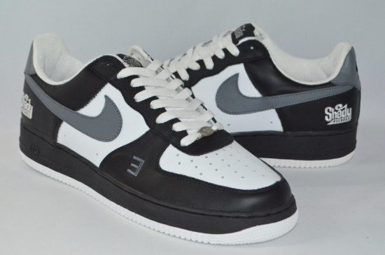 дизайн кроссовок Air Force 1 от Эминема и Nike