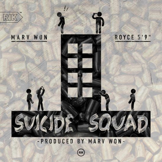 Royce 5'9 принял участие в записи совместного с Marv Won трека «Suicide Squad»