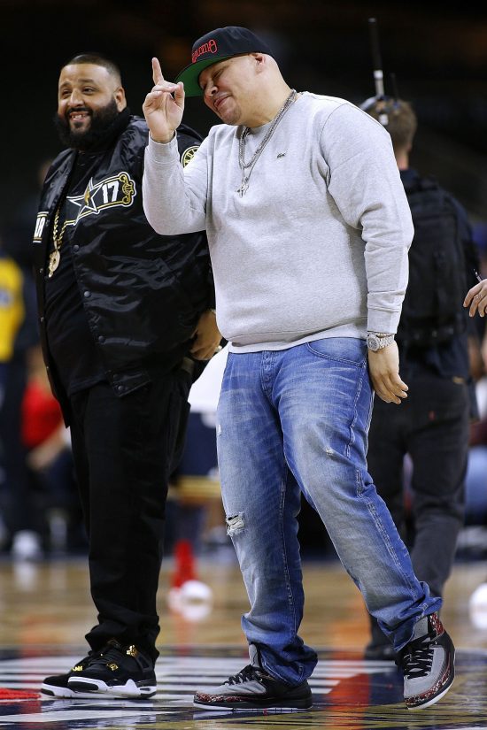 Fat Joe замечен в кроссовках «Eminem X Air Jordan 2» на Матче знаменитостей НБА