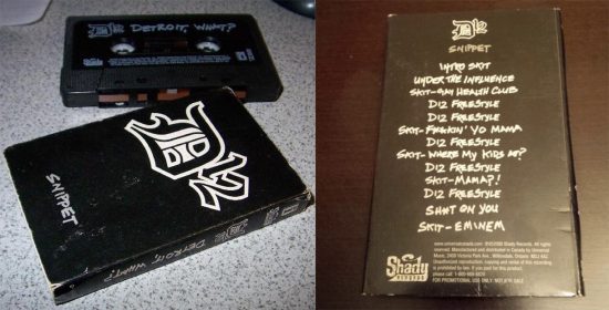 D12 — «Detroit, What?». Редкая промо-кассета 2000 года