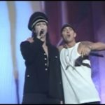 Eminem и Мэрилин Мэнсон Reading Festivals 2001 Carling Weekend