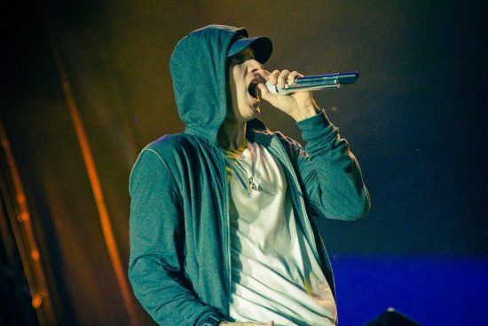 Eminem держит вершину топа «лучших песен для тренировок»