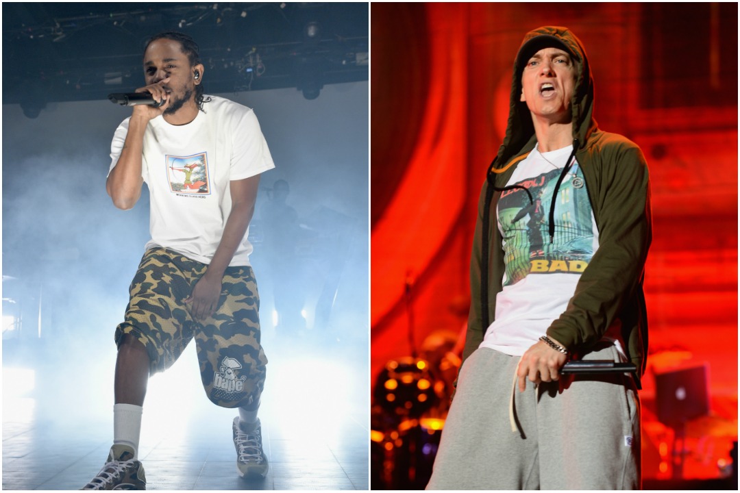 Твиттер-дебаты по поводу превосходства Kendrick Lamar’а над Eminem’ом