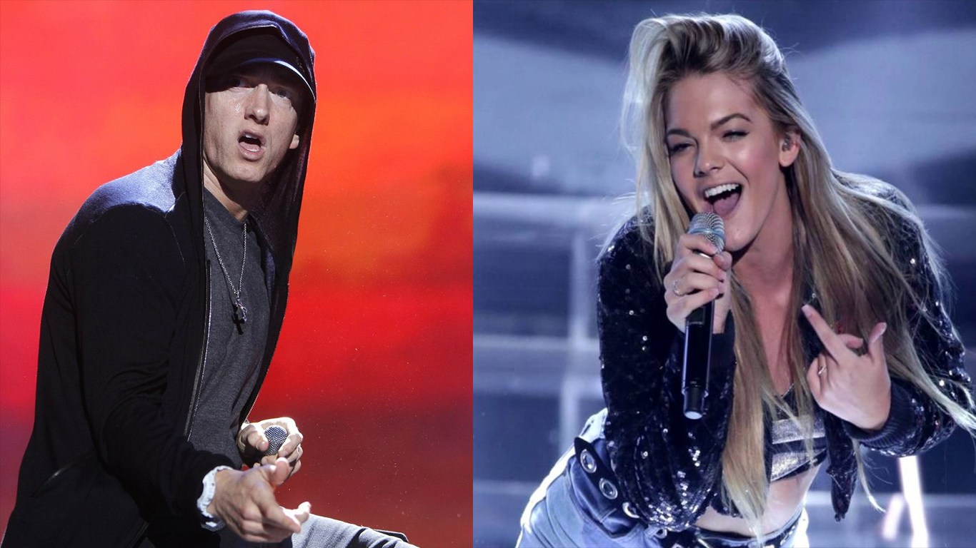 Eminem Louisa Johnson 2017