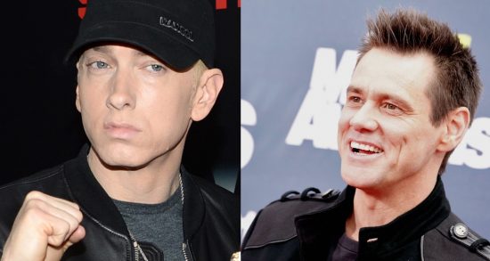 Джим Керри ответил Эминема на аннотацию к юбилею альбома «The Eminem Show»