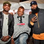 ATLANTA, GA — OCTOBER 07:  Royce Da 5’9″, Bizarre of the Group D12 and Stalley Backstage at the A3C Festival Main Stage on October 7, 2016 in Atlanta, Georgia.  (Photo by Prince Williams/WireImage)