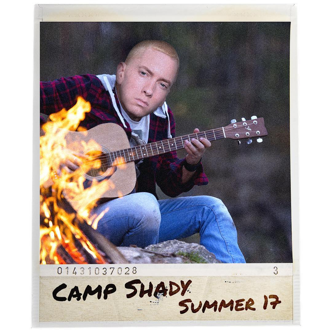 Eminem: Kumbaya motherfuckers! More soon from the Shady Shop. #CampShady