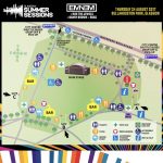 Карта концертной площадки Эминема в Глазго 2017
