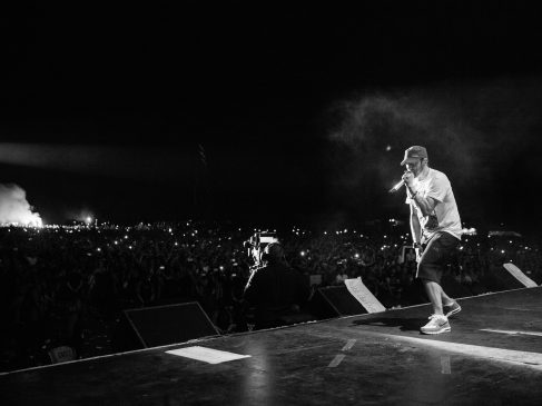 Leeds festival 2017, Eminem, фото Jeremy Deputat