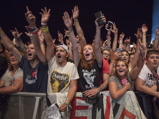 Leeds festival 2017, Eminem, фото Jeremy Deputat