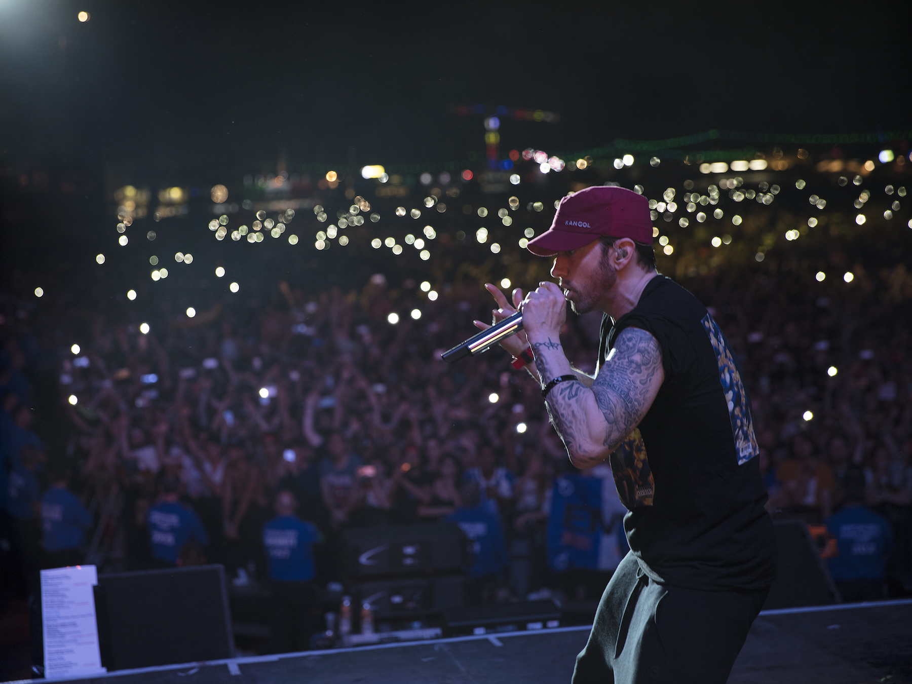 Reading festival 2017, Eminem, фото Jeremy Deputat