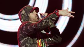 Eminem 2017 Великобритания Борода Крупный план