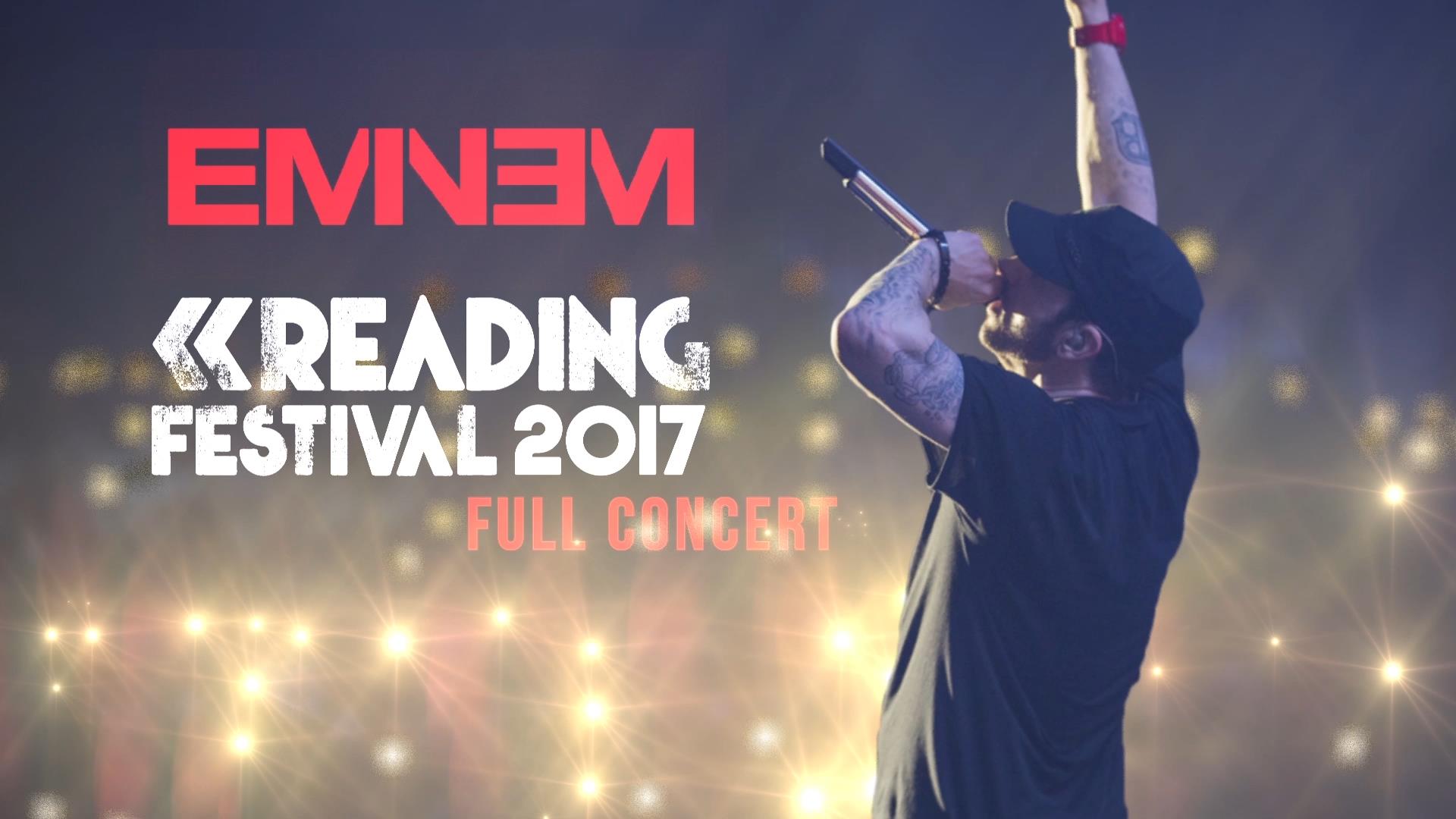 Премьерный показ мультикамерной записи с концерта Эминема в Рединге от Eminem.Pro и 4street4life