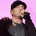 Eminem performs at the 2010 Epicenter Music Festival at Auto Club Speedway on Sept. 25, 2010 in Fontana, Calif.