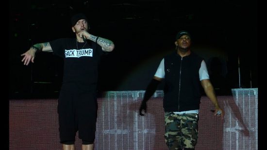 Eminem Glasgow Fuck Trump