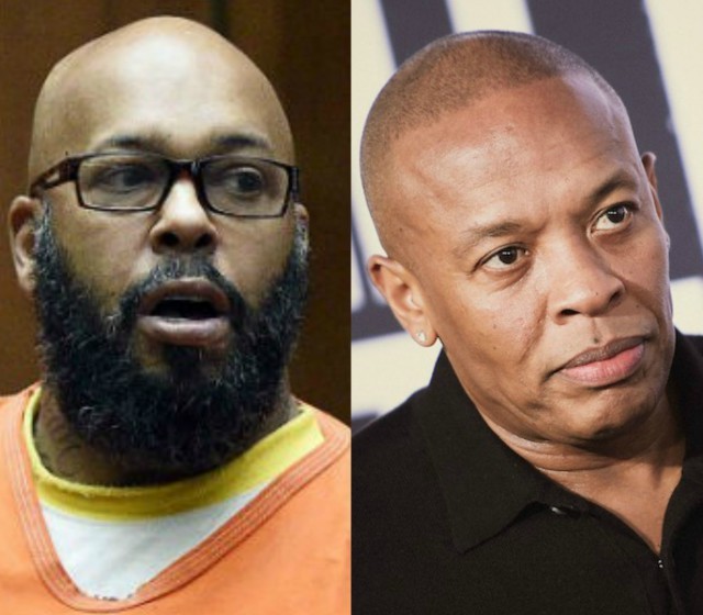 Suge Knight & Dr. Dre. 