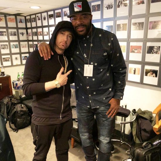 2017.11.18 - Eminem and Ed Lover @ SNL