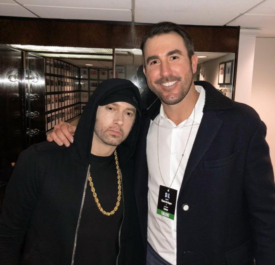 2017.11.18 - Eminem and Justin Verlander @ SNL