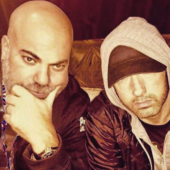 Eminem и Paul Rosenberg MTV EMA 2017