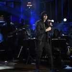 SATURDAY NIGHT LIVE: Выступление Eminem'а и Skylar Grey, студия Studio 8H, Нью-Йорк, 18 ноября 2017.