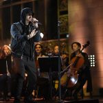 SATURDAY NIGHT LIVE: Выступление Eminem'а и Skylar Grey, студия Studio 8H, Нью-Йорк, 18 ноября 2017.