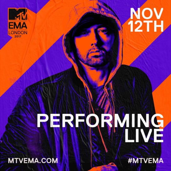 [Официально подтверждено] Eminem выступит на MTV EMA с новым треком «Walk On Water»