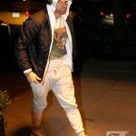 Rapper Eminem returns back to his hotel after spending some time in the recording studio in New York City. Real name Marshall Mathers is set to release his new album ‘Revival’ and will be performing on SNL on November 18th, 2017.