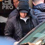 EXCLUSIVE: **PREMIUM EXCLUSIVE RATES APPLY** Eminem Looks Tired as he Makes Rare Public Appearance in NYC