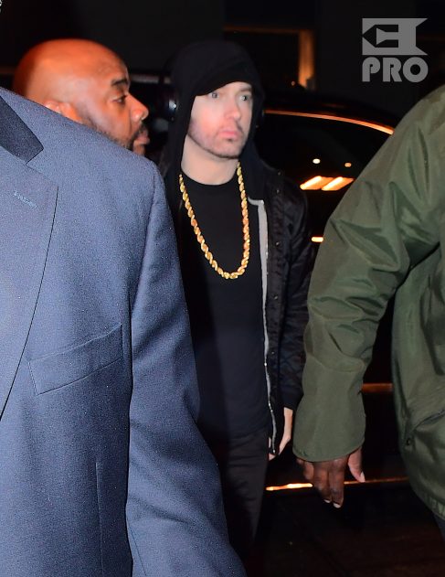 SNL Host Chance the Rapper was spotted in great spirits after successfully hosting the show. He was joined by cast, crew and friends as they celebrated at Vandal for the after party. Adam Sandler, Chris Rock, Ben Stiller, Gayle King, Regina King, Clive Owen and Dr. Dre were just some of the guests at the star studded party. Eminem, who is notoriously low-key, skipped the party and headed straight for his hotel , surrounded by 5 bodyguards.